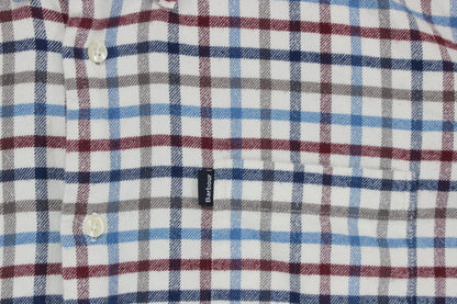 Mens Plaid Shirt Long Sleeve Tailored