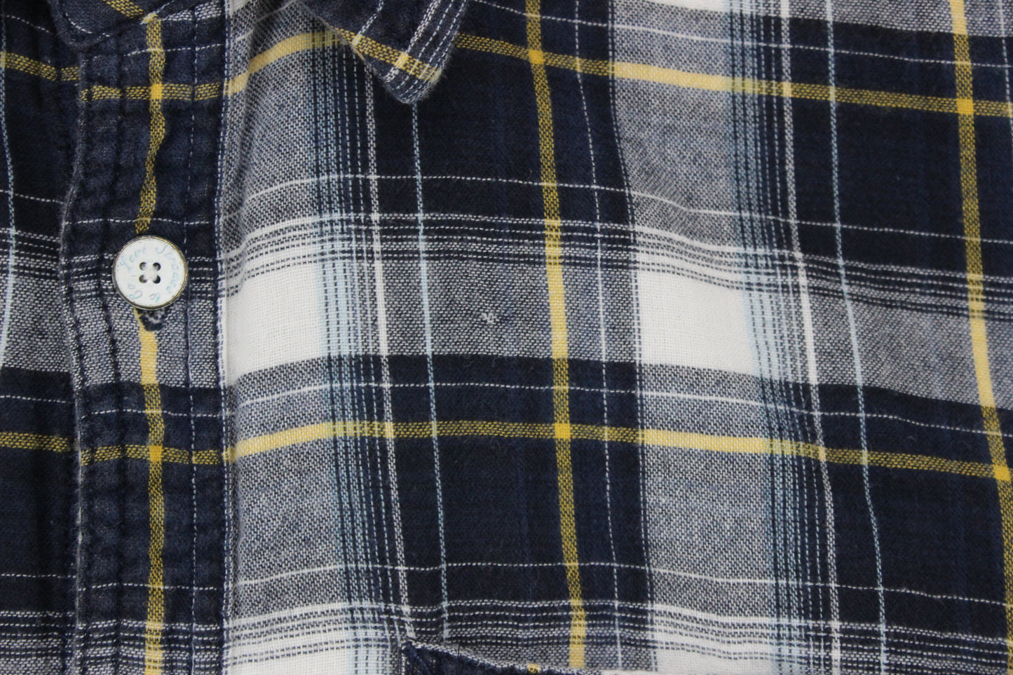 Mens Check Shirt Western Button Up