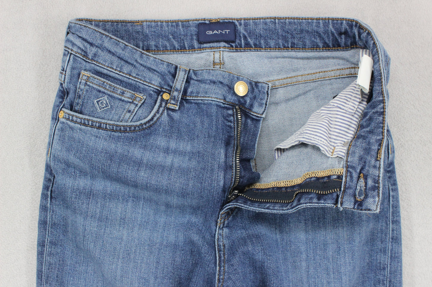 Womens High Rise Jeans Classic Denim