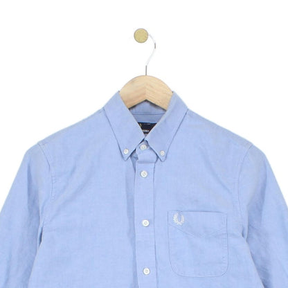 Mens Oxford Shirt Button Up Long Sleeve Collared