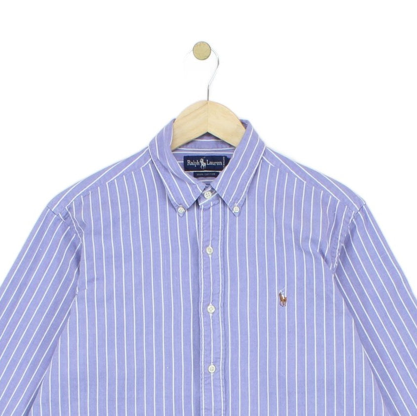 Mens Striped Shirt Button Down