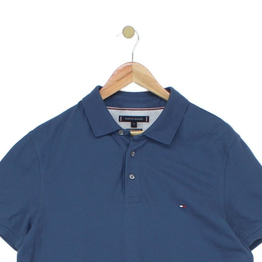 Mens Polo Shirt Slim Fit Classic Short Sleeve
