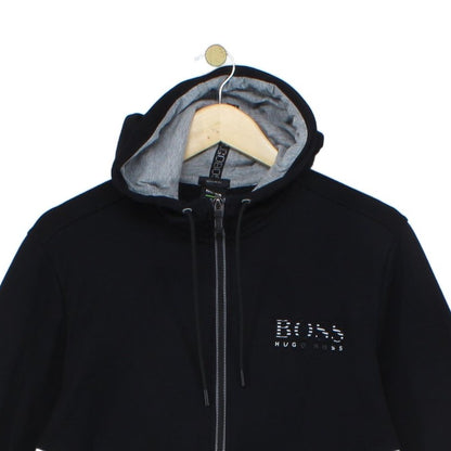 Mens Hoodie Regular Fit Full Zip Logo