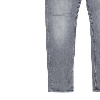 Mens Jeans Zip Fly Slim Fit Stretch