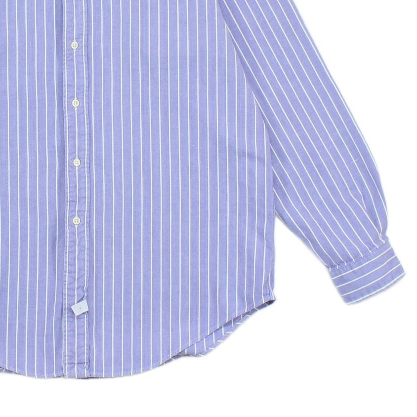 Mens Striped Shirt Button Down