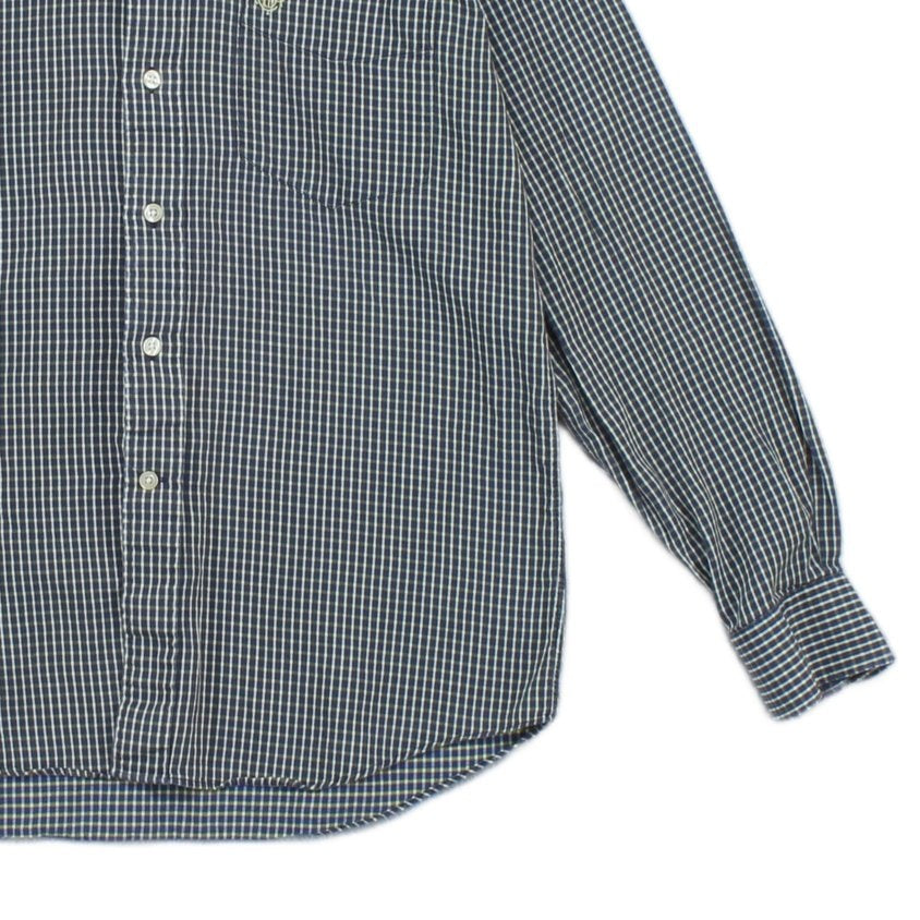 Mens Shirt  Check Button Up