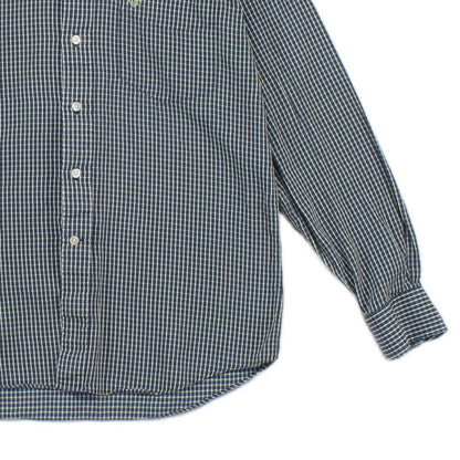 Mens Shirt  Check Button Up