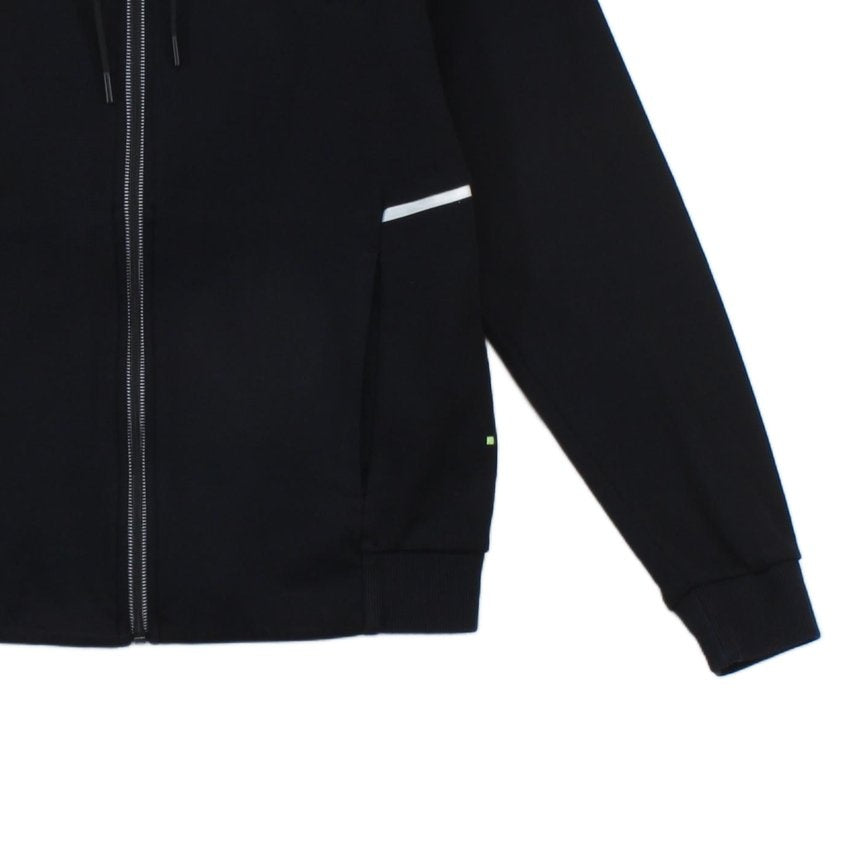 Mens Hoodie Regular Fit Full Zip Logo