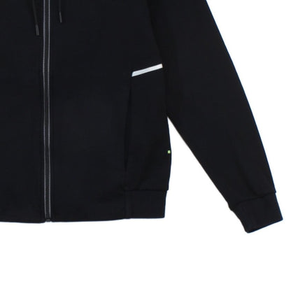 Mens Hoodie Regular Fit Full Zip Logo