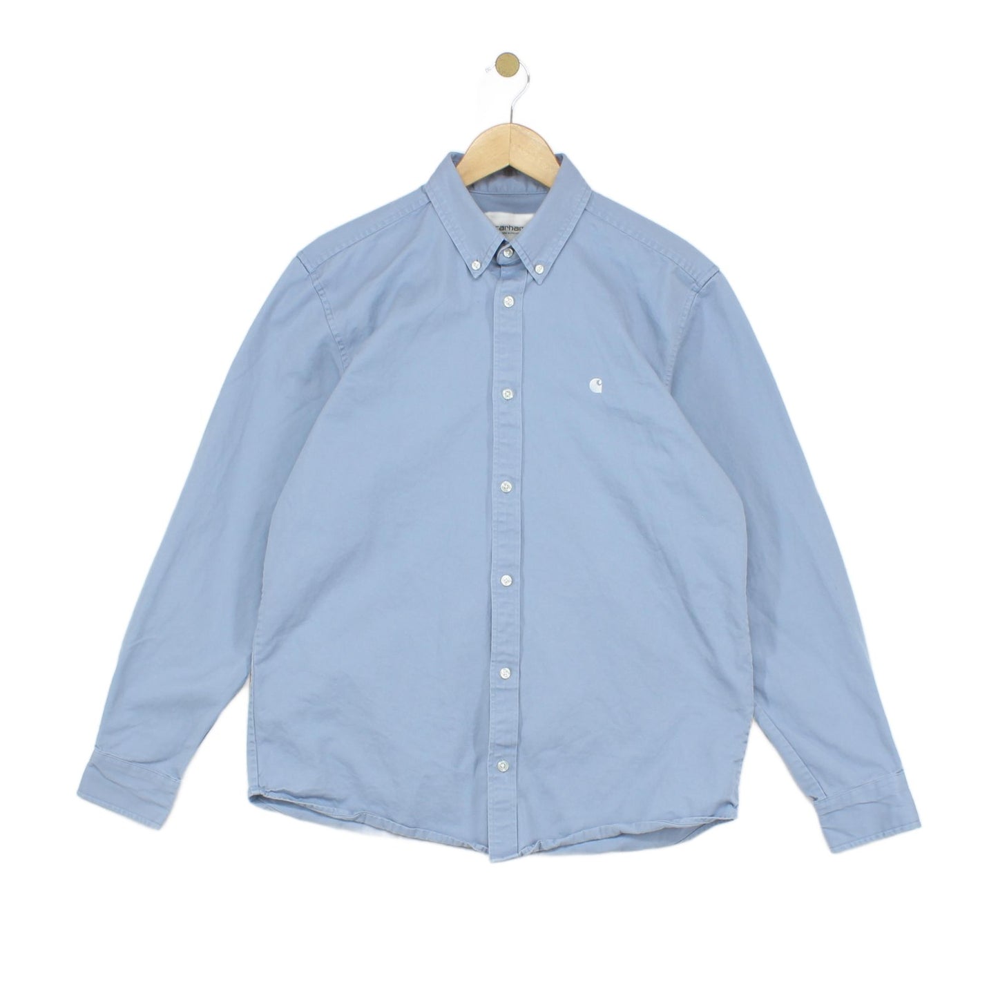 Mens Oxford Shirt Button Down Long Sleeve Workwear