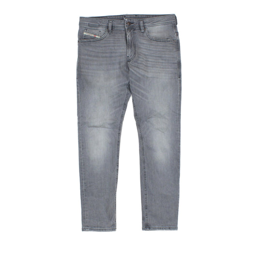 Mens Jeans Zip Fly Slim Fit Stretch