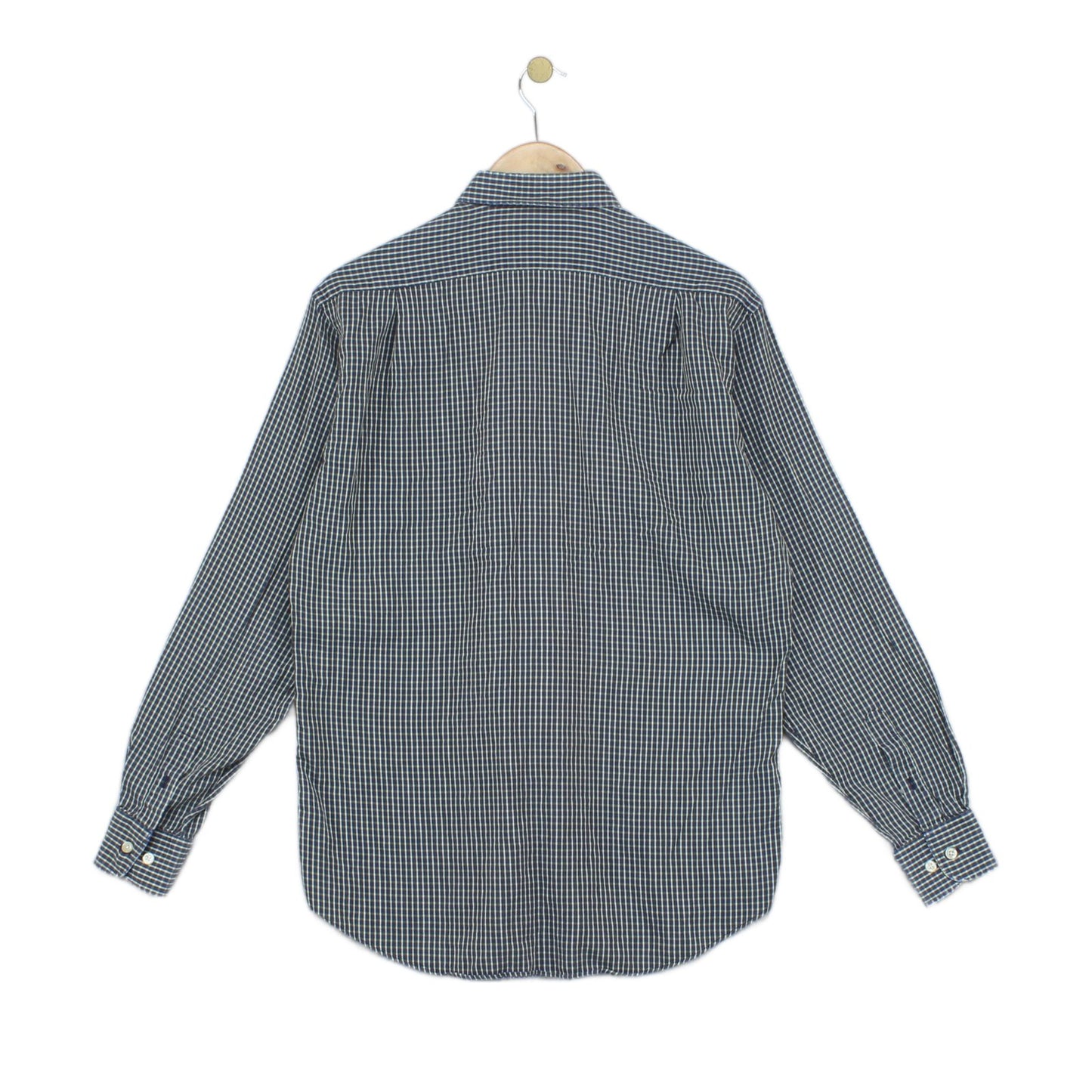 Mens Shirt  Check Button Up
