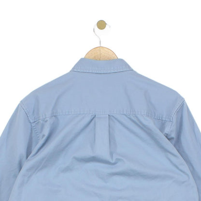 Mens Oxford Shirt Button Down Long Sleeve Workwear