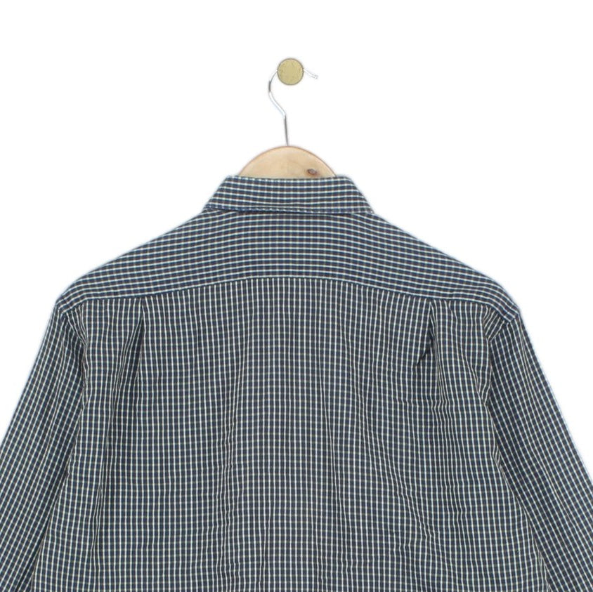 Mens Shirt  Check Button Up