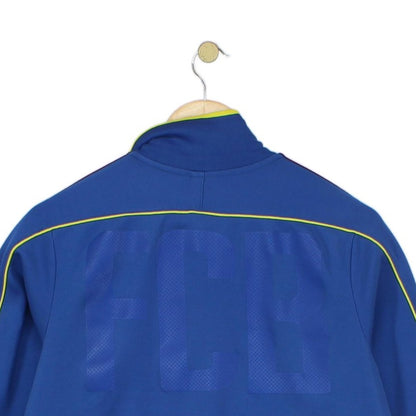 Mens Barcelona Track Jacket Full Zip Football