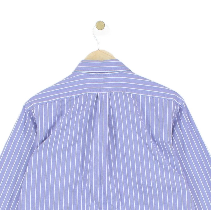 Mens Striped Shirt Button Down