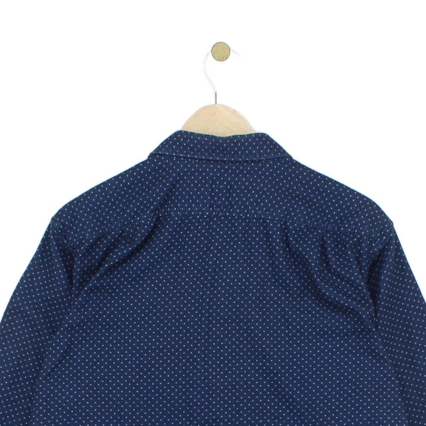 Mens Patterned Shirt Long Sleeve