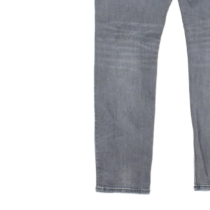 Mens Jeans Zip Fly Slim Fit Stretch
