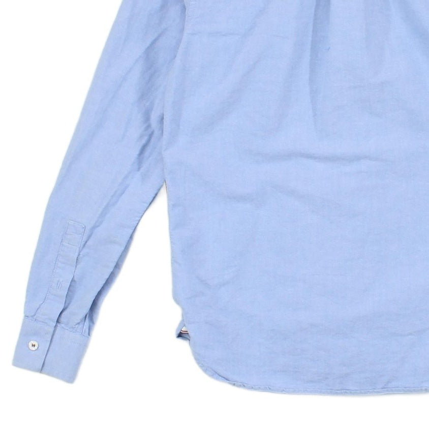 Mens Oxford Shirt Button Up Long Sleeve Collared