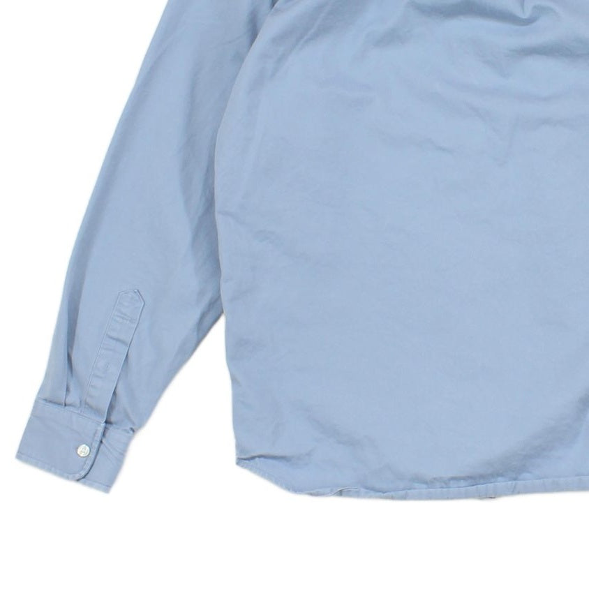 Mens Oxford Shirt Button Down Long Sleeve Workwear