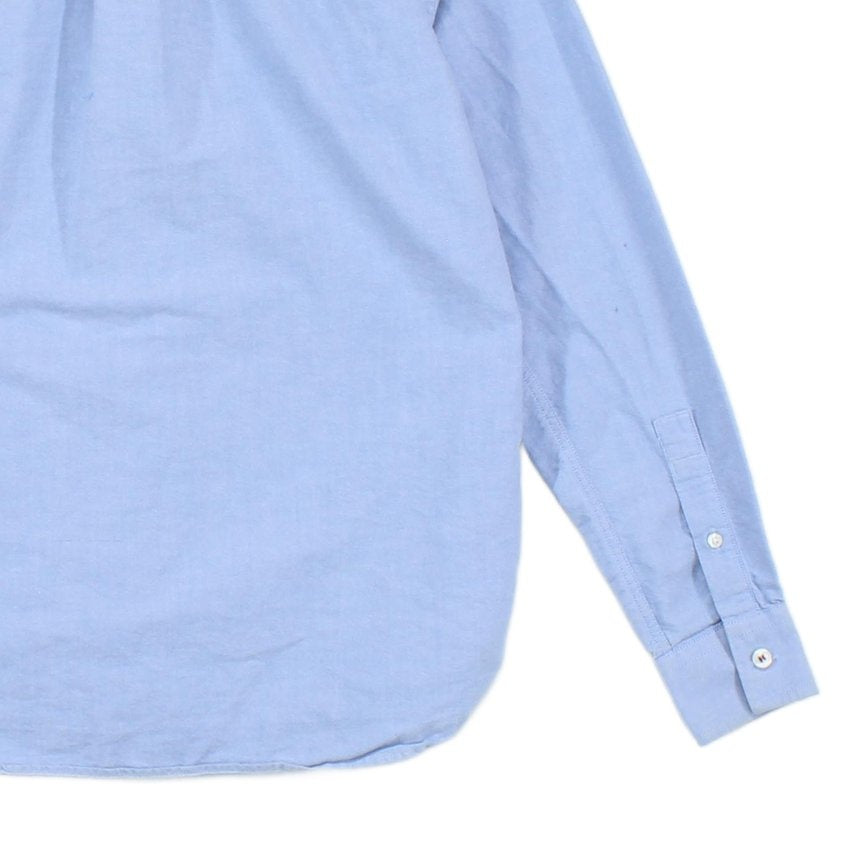Mens Oxford Shirt Button Up Long Sleeve Collared