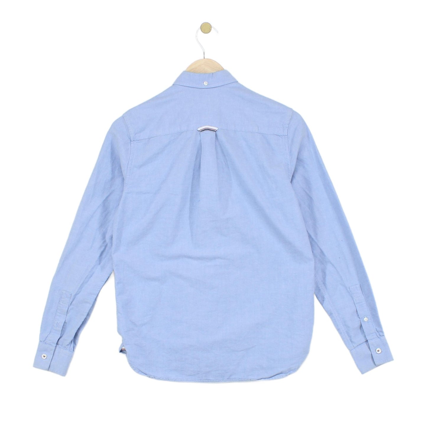 Mens Oxford Shirt Button Up Long Sleeve Collared