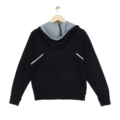 Mens Hoodie Regular Fit Full Zip Logo