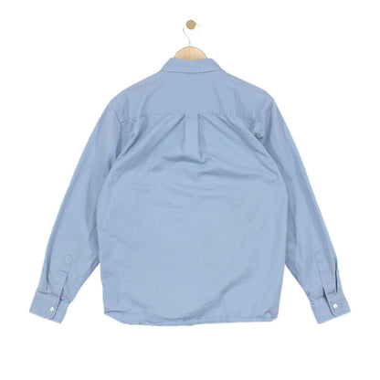 Mens Oxford Shirt Button Down Long Sleeve Workwear