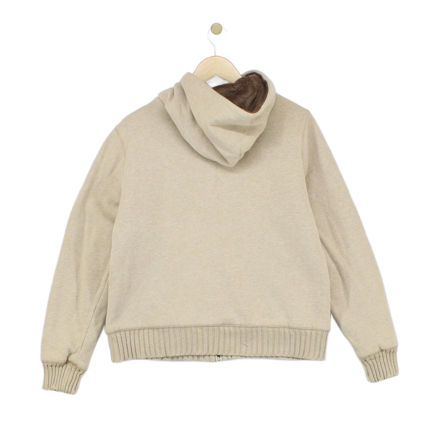 Womens Sherpa Hoodie Hooded Fleece Lined