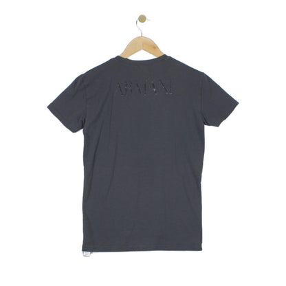 Mens T-Shirt Graphic Crew Neck Skinny Fit