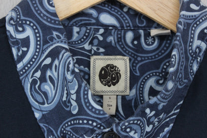 Mens Paisley Polo Shirt Made In Portugal Casual