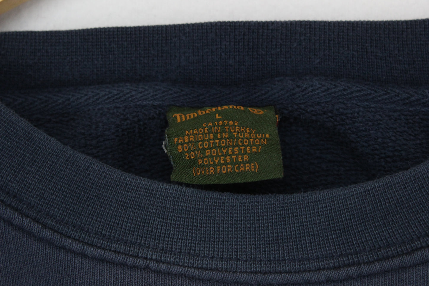 Mens Spell Out Sweatshirt Oversized Logo