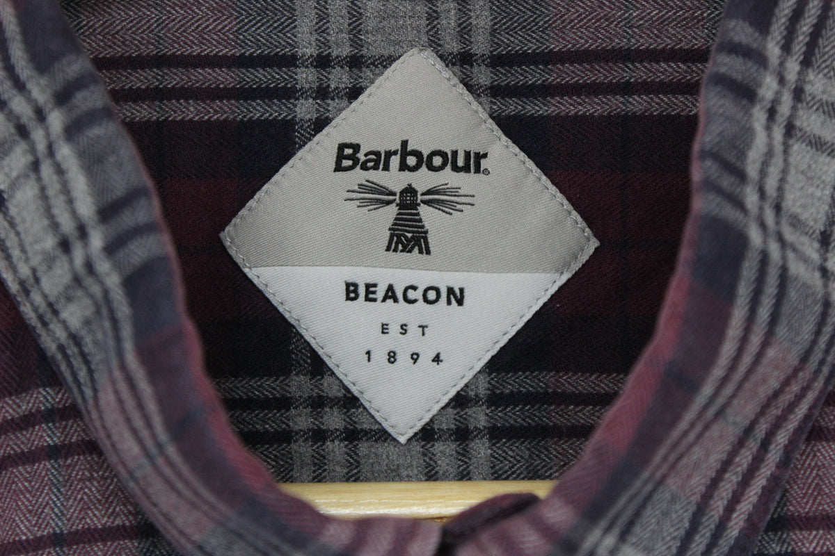 Mens Plaid Shirt Button Up