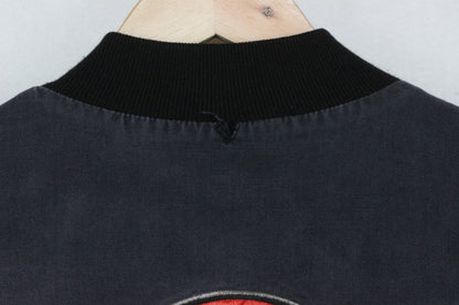 Mens Bomber Jacket Embroidered