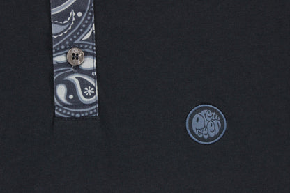 Mens Paisley Polo Shirt Made In Portugal Casual
