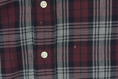 Mens Plaid Shirt Button Up