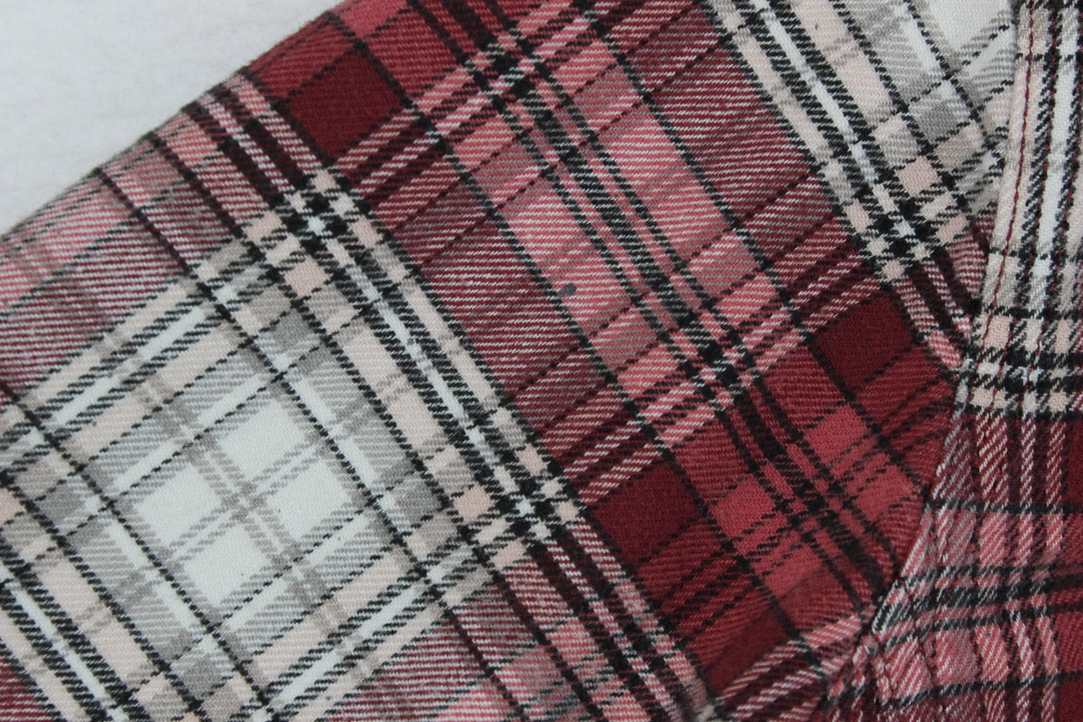 Womens Plaid Shirt Long Sleeve Check