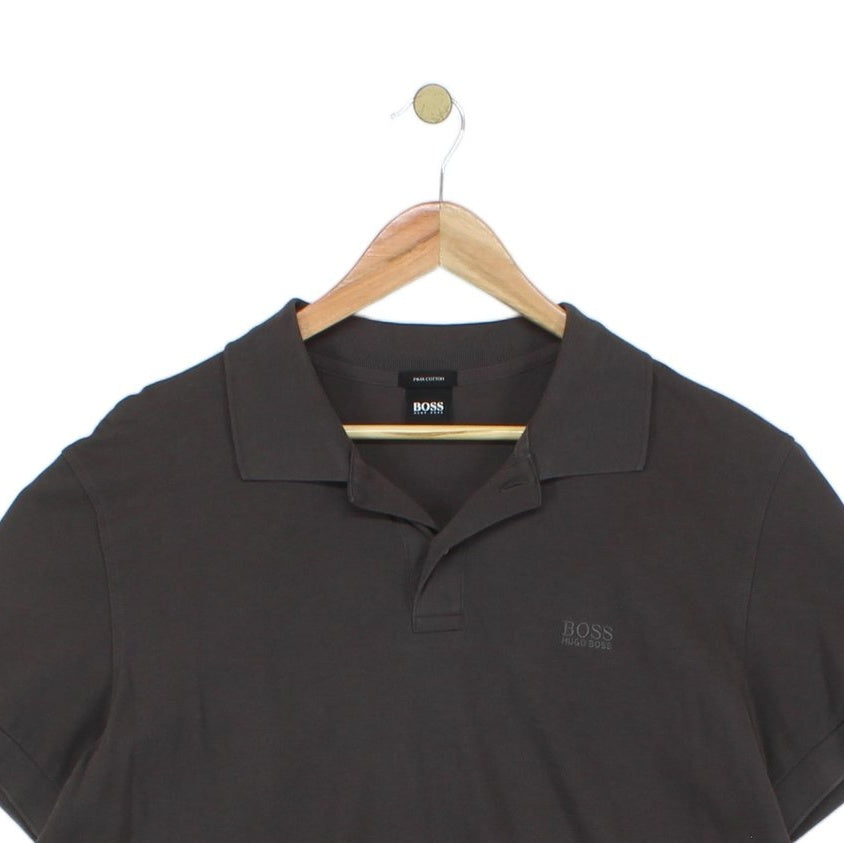 Mens Polo Shirt Collared Short Sleeve Pima Cotton