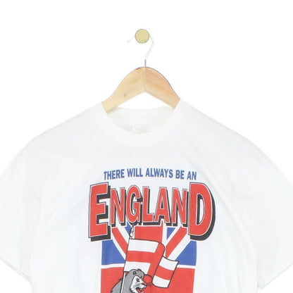 Mens England Football Shirt France 98 Single Stitch