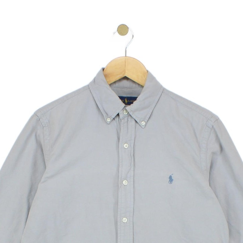 Mens Oxford Shirt Button Up Long Sleeve Classic