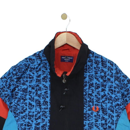 Mens Track Jacket Abstract Full Zip