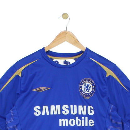Mens Chelsea 2005-06 Football Shirt Lampard Centenary