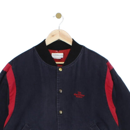 Mens Bomber Jacket Embroidered