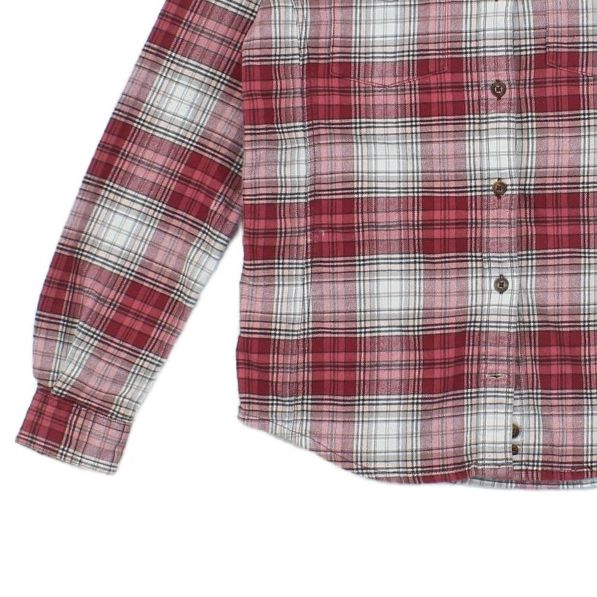 Womens Plaid Shirt Long Sleeve Check