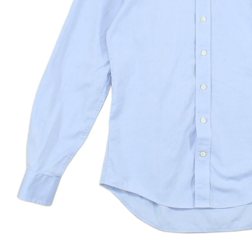 Mens Shirt Button Up Long Sleeve Fitted