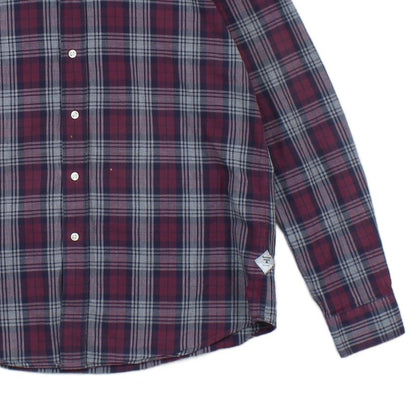 Mens Plaid Shirt Button Up