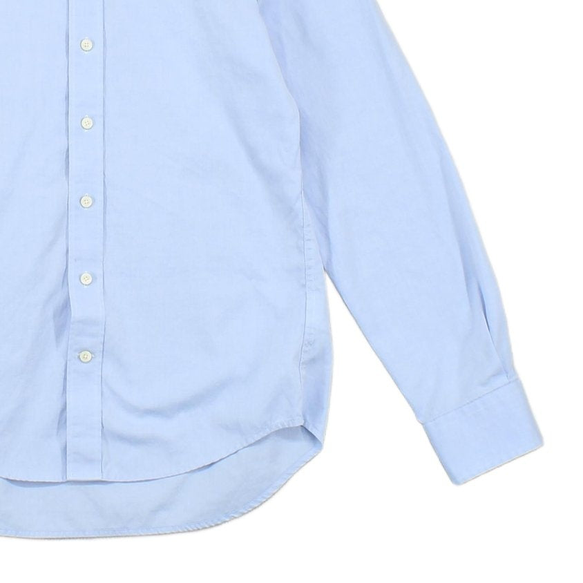 Mens Shirt Button Up Long Sleeve Fitted