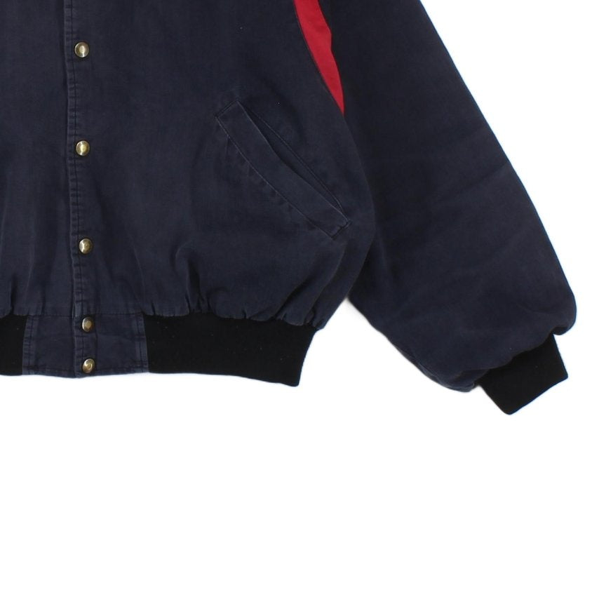 Mens Bomber Jacket Embroidered