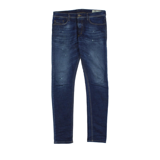 Mens Tepphar Jeans Carrot Fit Button Fly Slim