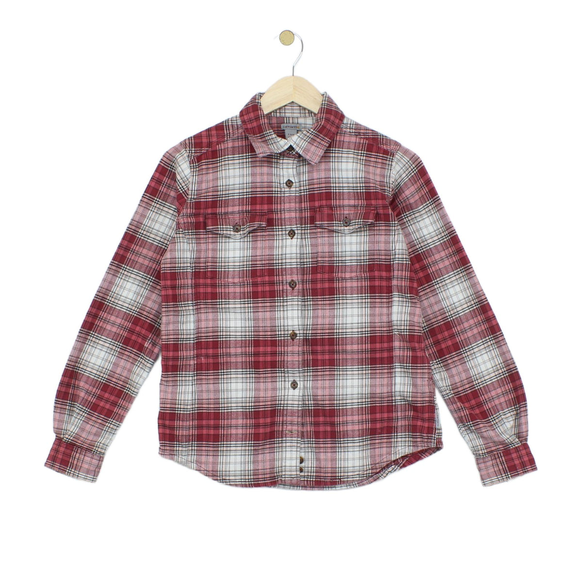 Womens Plaid Shirt Long Sleeve Check
